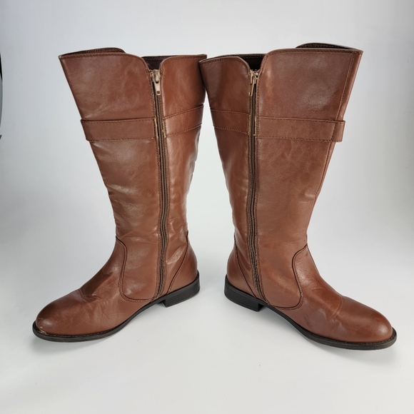 Marbella Camel Riding Boots - Knee High Boot- Size 7 - Picture 6 of 9
